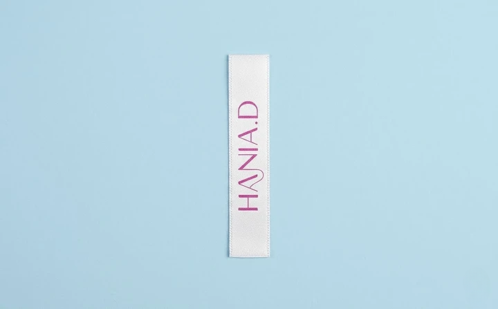 Satin Printed Label Image 5